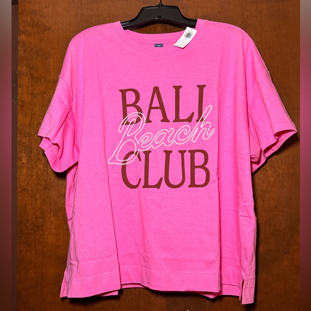 Old Navy Pink Bali Beach Club Tee
